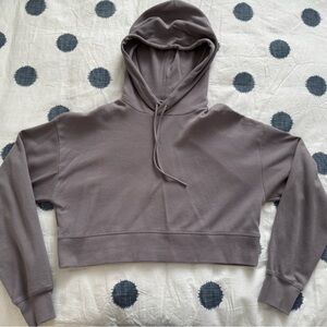 Sunday Best Light Gray Textured Knit Top